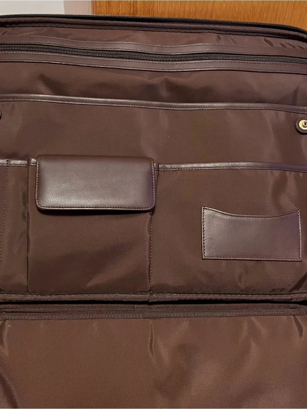 Coach Vintage Mahogany Travel Twill Case